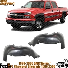Chevrolet Silverado / Sierra 1500/1500 HD/2500 1999–2007 Fender Liners | RH & LH