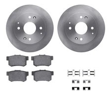For Acura TL 1995-1998 R1 Concepts WFUH1-58058 Rear Brake Kit w Optimum Pads