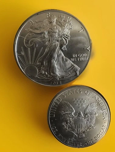 2014 1ozt American Silver Eagle .999 Uncirculated. Perfect