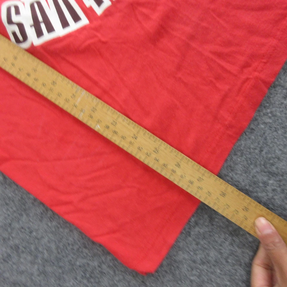 Camisa De Colección Arañas de San Francisco Para Hombres Mediana Roja Hecha en Hockey Camiseta en EE. UU. Años 90 Foto 3 de 4