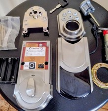 Kwikset SmartCode Electronic Keypad Deadbolt Lock   Complete Set   Tested Works