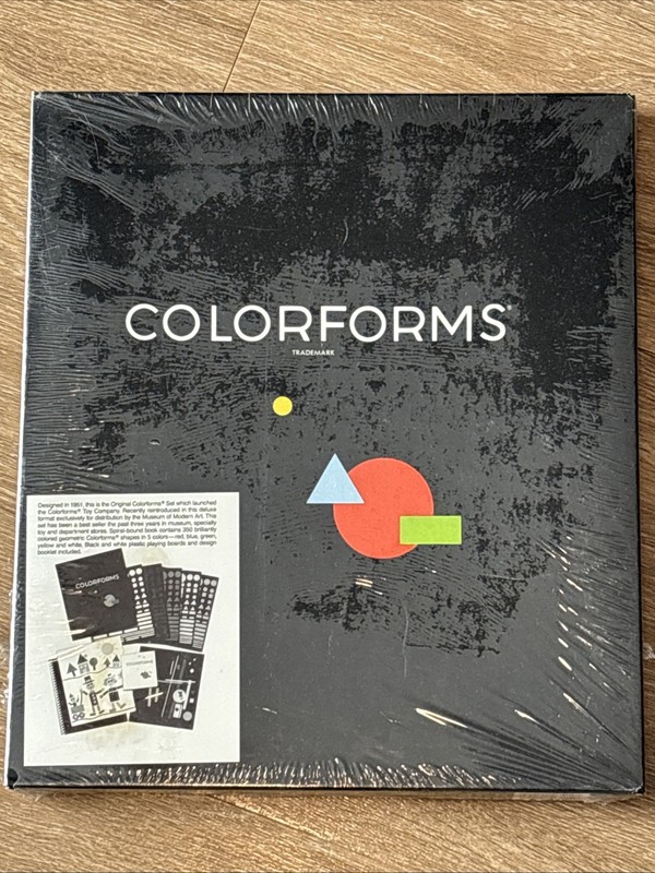 1951 repop anniversary set MOMA nip COLORFORMS Museum of Modern Art 350 Pieces