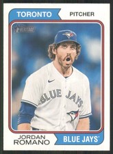 2023 Topps Heritage #544 Jordan Romano Toronto Blue Jays 45684