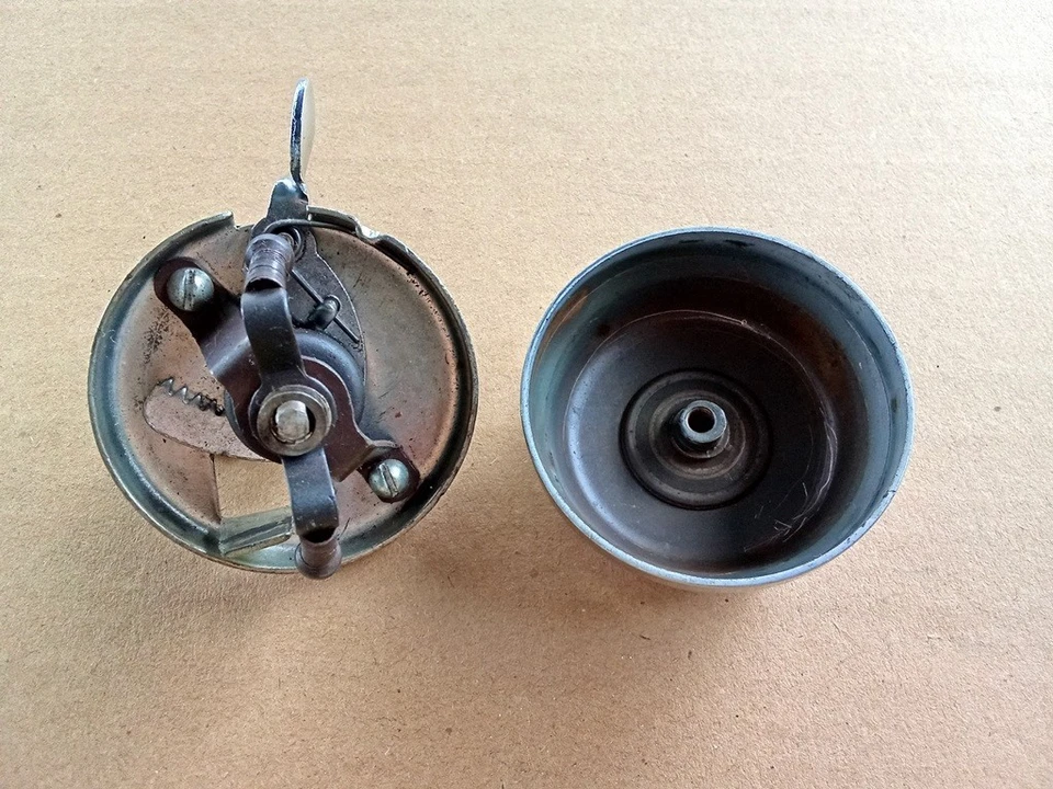 Bicycle Bell Rotating Dome RALEIGH LOGO 1" For Vintage Bicycle (Free shipping) - Image 4 of 4