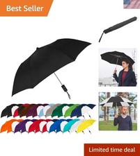 Spectrum 42-Inch Auto-Open Lightweight Travel Umbrella - Perfect for All Weather