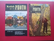 Lot Of 2 Vtg 1947 Kodak Photo Magazines