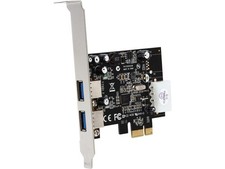 StarTech.com PEXUSB3S25 2 Port PCI Express PCIe SuperSpeed USB 3.0 Card