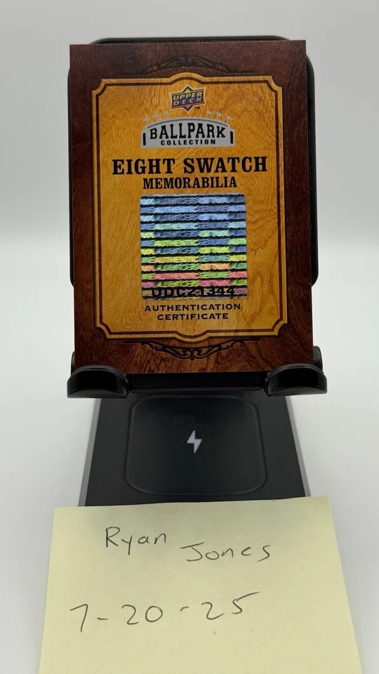 2008 Upper Deck Ballpark Collection - Eight Swatch Memorabilia Albert Pujols - Image 3 of 3