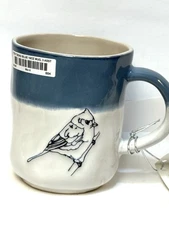 Song Blue Bird Ceramic Stoneware Mug Spectrum Designz Blue Sky 16oz Coffee