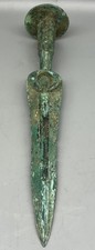 Ancient Bronze Sword  Near Eastern Bronze Dagger Collectible Bronze 1000 BC