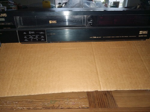 JVC HR-S7000U 4 Head Hi-fi Stereo Video Cassette Recorder Super Vhs Untested - Bild 3 von 8