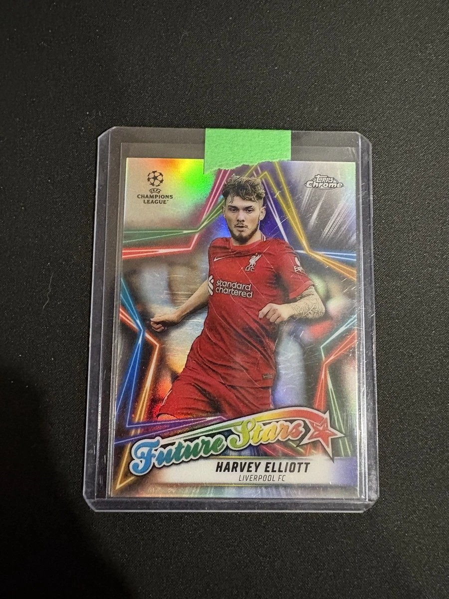 Panini Harvey Elliott サインカード /10 Harvey Elliott Signed Panini EPL Rookie Sticker - PSA 10 Autograph