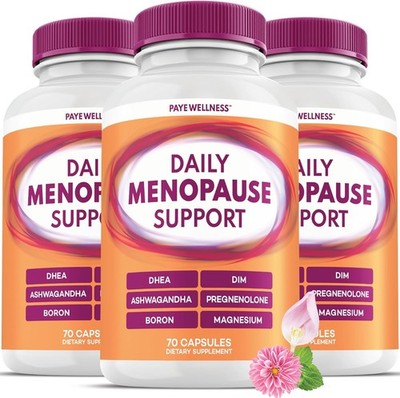 Menopause and Perimenopause Supplement for Women 10-1 Relief Formula 3 Pack!