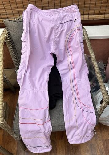 Vintage Maharishi Lilac Women’s Embroidered Snopants Size 8 - Picture 2 of 6