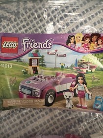 LEGO Friends Emma's Sports Car 41013 Complete Set Minifigure Vehicle Manual
