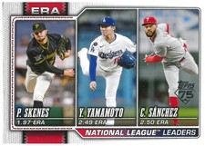 2026 Topps Series 1 ERA Leaders Base Card #203