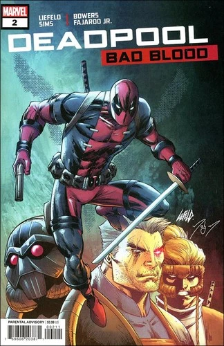 Deadpool: Bad Blood (2nd Series) #2 VF/NM; Marvel | Rob Liefeld - w/Bag+Board