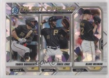 2021 Bowman Talent Pipeline Atomic Refractor /150 Oneil Cruz Blake Weiman o7m