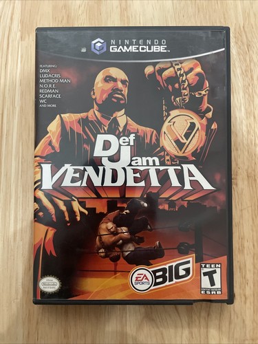 Def Jam Vendetta (Nintendo GameCube, 2003) No Manual Tested Working