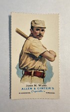 1977 Dover Classic Baseball Cards Reprints - John Ward Allen & Ginter