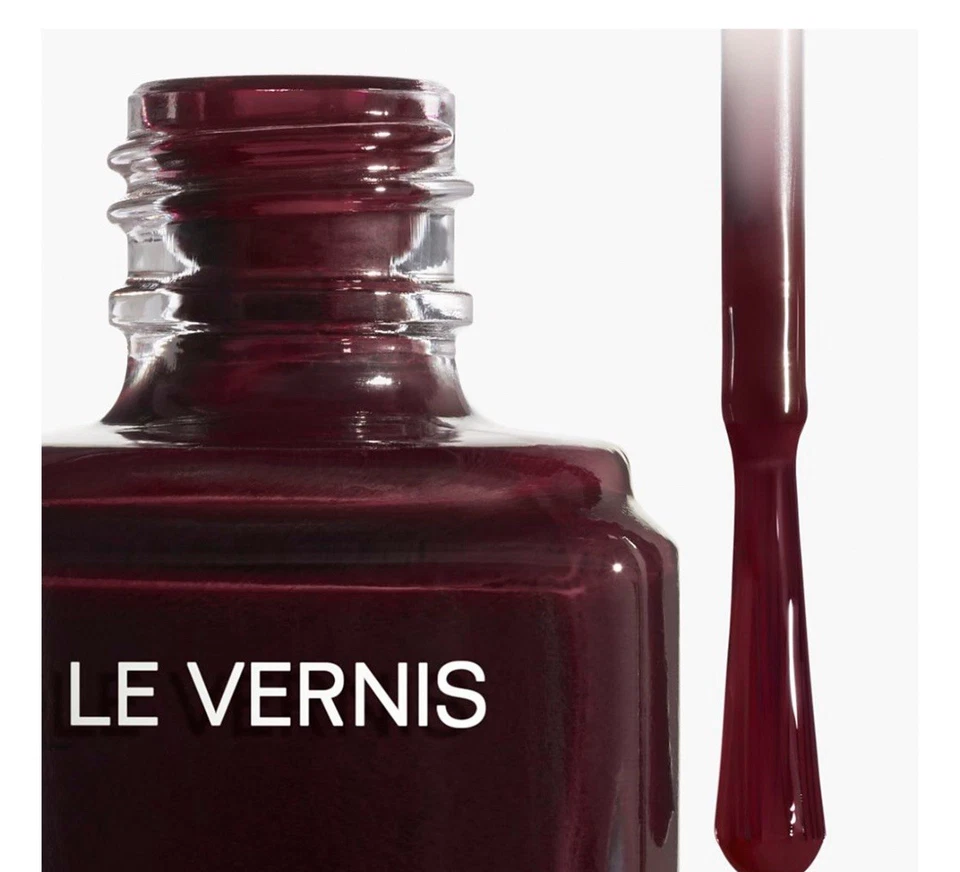 Chanel Le Vernis Nail Colour Polish ~ 155 Rouge Noir ~ Full Size ~ Neu ohne Karton - Bild 3 von 4