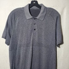 Lululemon Polo Shirt Mens XL Golf Performance Seamless Athletic Top
