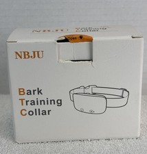 NBJU Bark Training Collar For Dogs Large Dogs Blackish Green Model TC-001