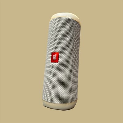 Original JBL Flip 4 Bluetooth Lautsprecher grau Wasserdicht Starker Sound