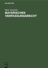 Hans Nawiasky | Bayerisches Verfassungsrecht ...