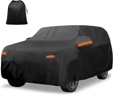 X AUTOHAUX Car Cover for Toyota 4Runner 2002-2024, Black 