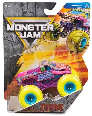 ZOMBIE Cyberflare - Series 45 Monster Jam Truck 1:64 Auto Die-cast Neu