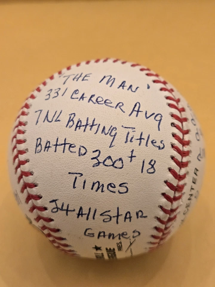 🔥Stan Musial🔥HOF Autografiado Statball #697/1000 Certificado RJ.Com - Cardenales Foto 2 de 4