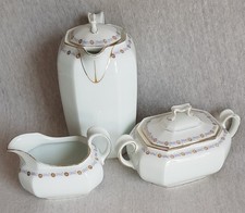 Johann Haviland, Waldershof, seltener Art Deco Kaffeekern, um 1925, gemarkt