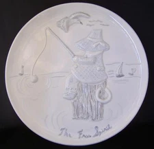 Byron Molds 1975 The Free Spirit Display Plate