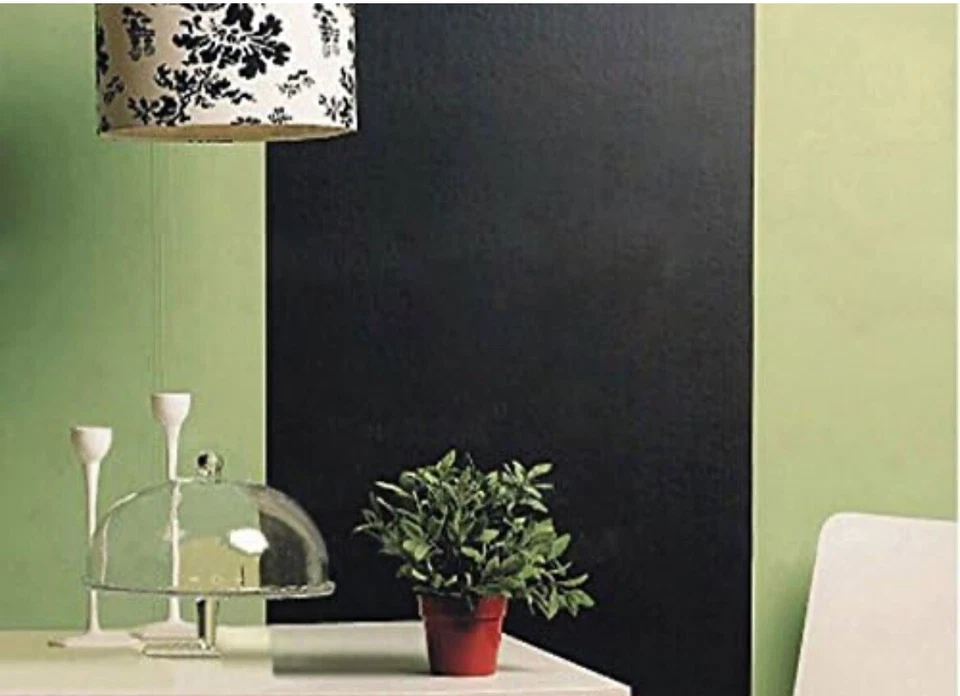 Chalkboard Wall Vinyl Sticker Roll 18" X 79" Wallpaper Peel and Stick - Image 4 of 4