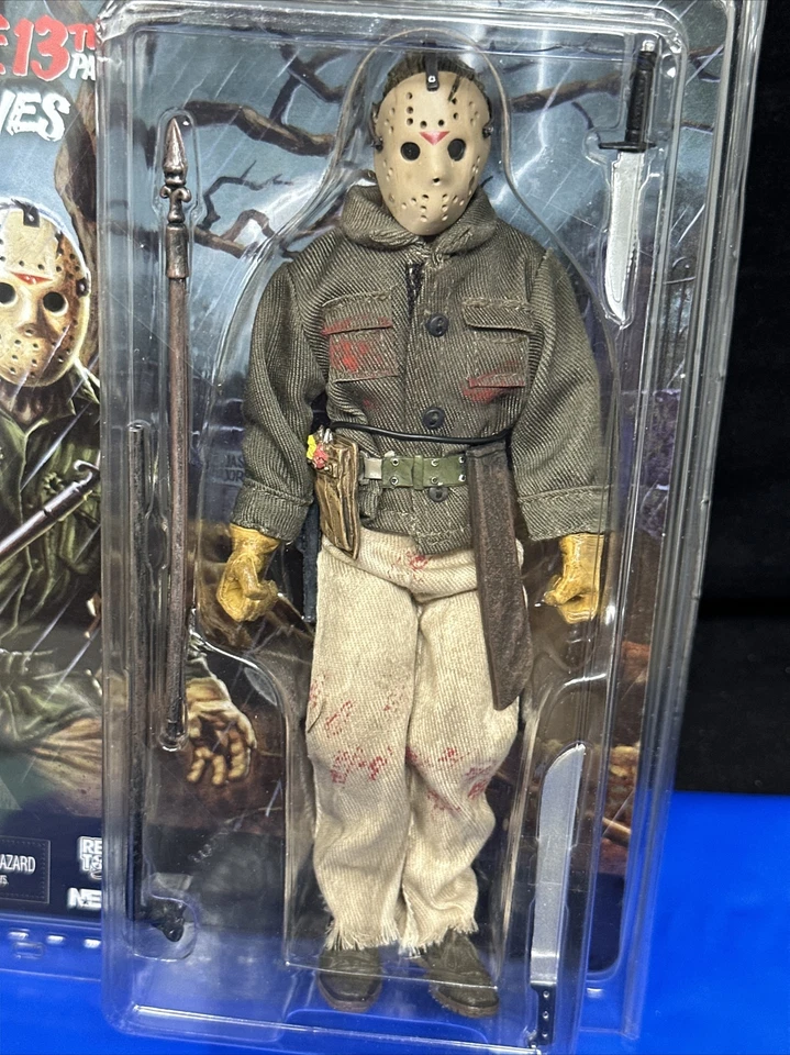 NECA Friday the 13th Part 6 VI Jason Voorhees 8" Figura Retro Vestida NUEVA 2015 Foto 3 de 4