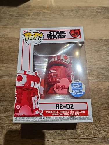 Funko Pop! Vinyl: Star Wars - R2-D2 (Pink) - Funko Web (FW) (Exclusive) #420