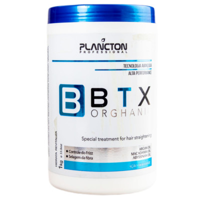 Plancton BBTX Orghanic Treatment for Hair Straightening 1kg Deep Hair Mask