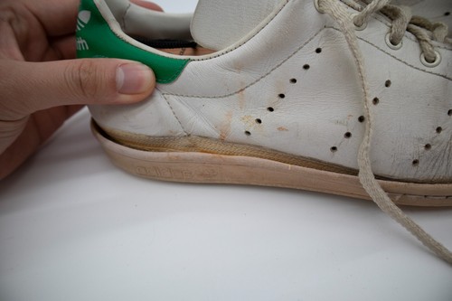 Vintage 80s Adidas Stan Smith - Made in France Sneakers size US 10.5 - Picture 4 of 8