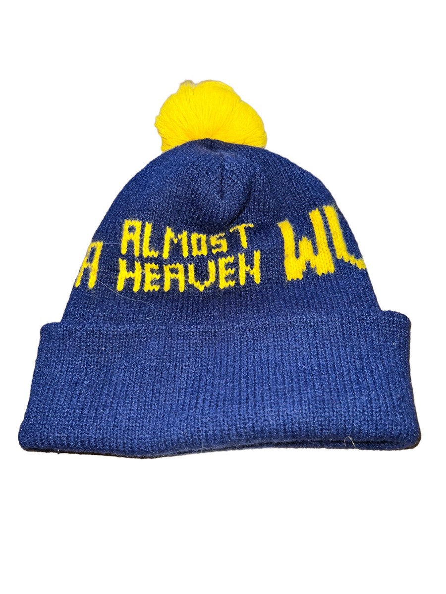 Vintage West Virginia Stocking Hat Winter Hat Almost Heaven Beanie View 2