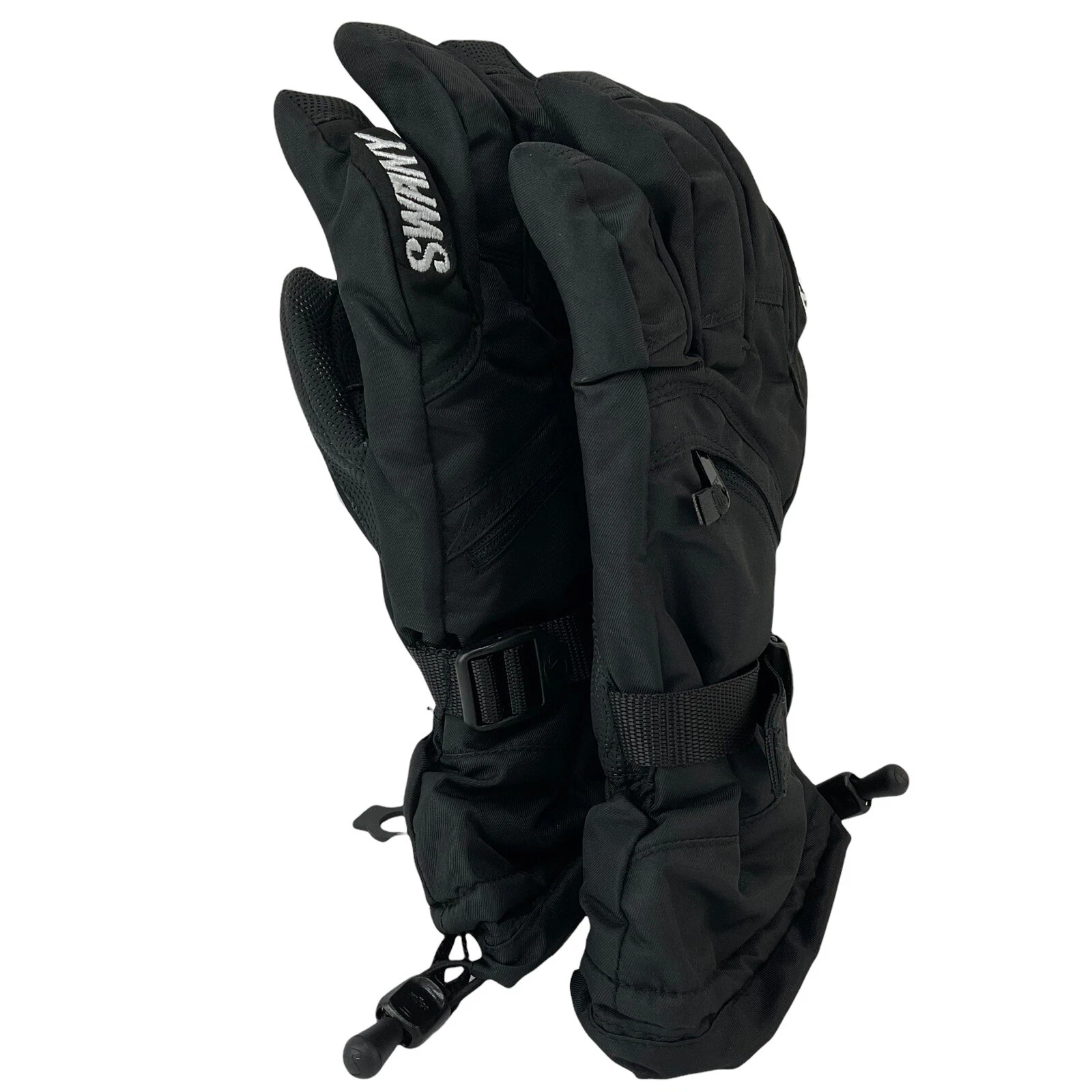 Swany Gloves Mens X-Over Sz M Ski Snowboard SX-85M Black HiPora Dry Lining Nwt