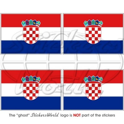 kroatien-flagge-kroatische-fahne-50mm-auto-aufkleber-x4-vinyl-stickers