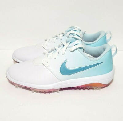 Nike Womens Roshe G Tour NRG Golf Shoes BV0659-110 Size 10 White Blue #1 