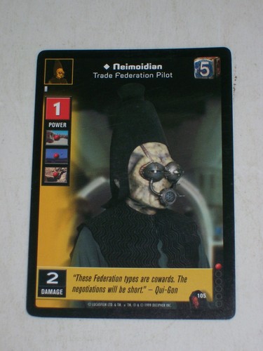 1999 Decipher Star Wars Young Jedi Menace Maul CCG U Pick Rabatt auf mehrere - Bild 35 von 44