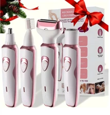 New4-In-1 Multifunction Electric Shaver Portable Rechargeable Electric Facial US