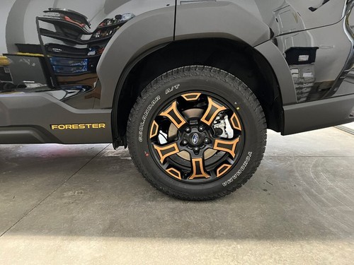 CRUX MOTORSPORTS WHEEL OVERLAYS OVERLAY FOR 2022 + SUBARU FORESTER WILDERNESS - Picture 2 of 7
