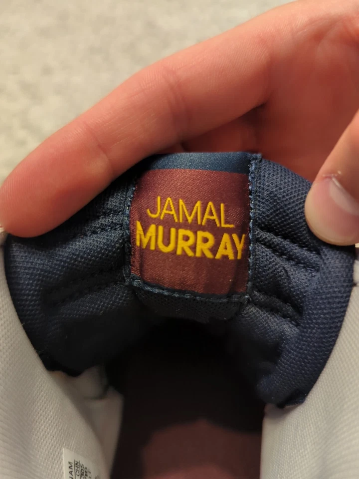 AMOSTRA Adidas Mad Bounce Jamal Murray Nuggets PE Tamanho 14 Sapatos Exclusivos para Jogadores - Imagem 3 de 4