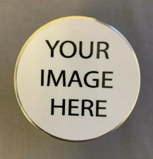 Custom Create Your Own Image Aluminum Grinder 53mm 4 Piece Hand Mueller