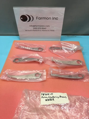 LOT OF 6 ASML 38464-01 ARM, CENTERING DEVICE, UNGR, 156445