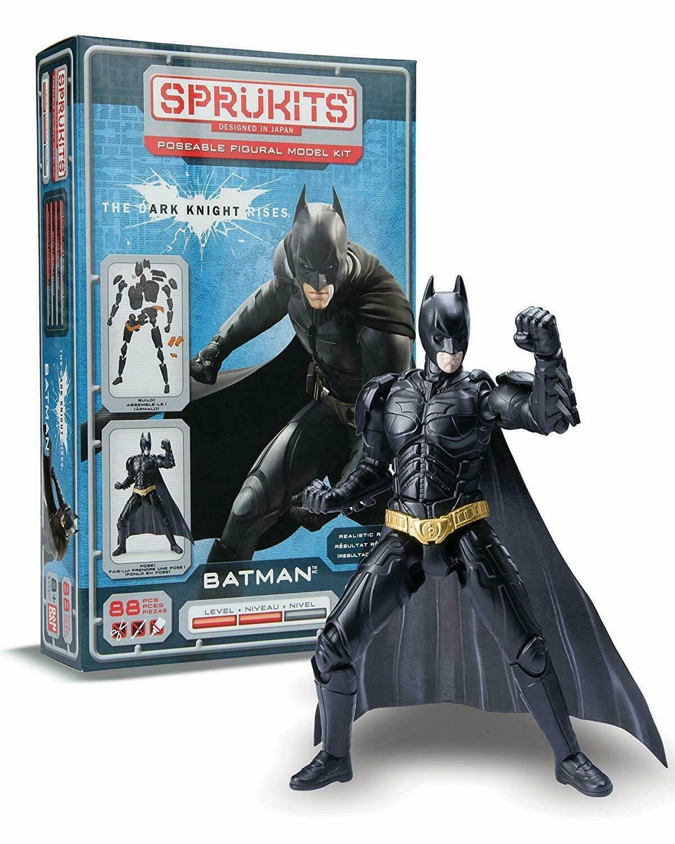 BANDAI SPRUKITS Batman The Dark Knight Rises Poseable 4 Inch